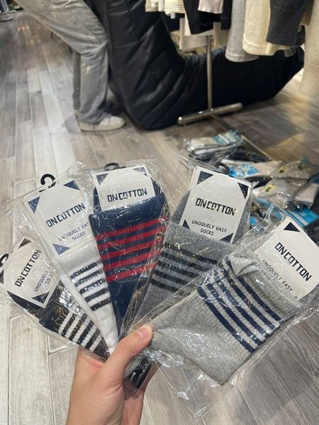  Set Tất Unoquely Cổ Trung (5đôi) 