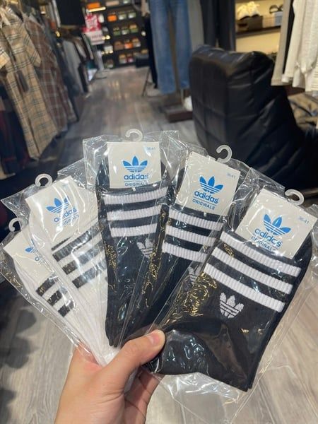  Set Tất DAS Cổ Trung Sọc (5đôi) 