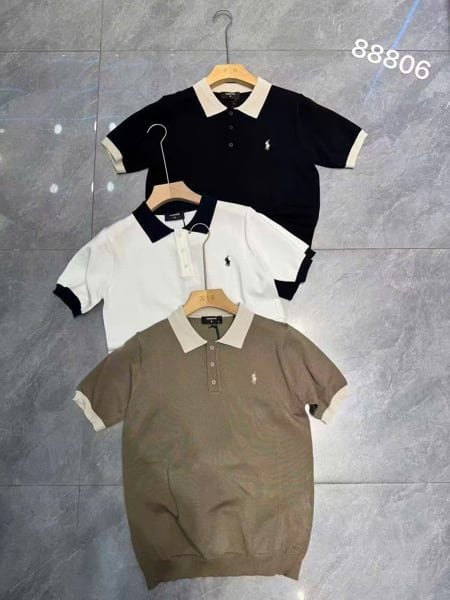  Polo Len QC 88806 Logo Ngựa 