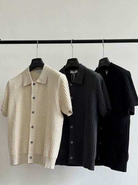  Polo Len QC XT M9150 Vân Ô Vuông 