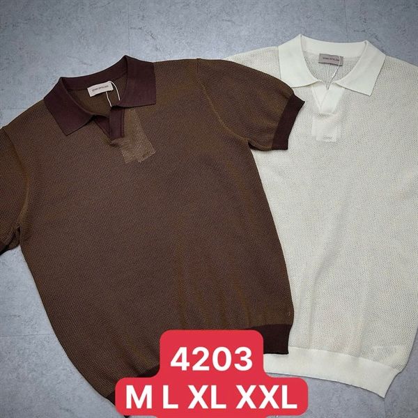  HĐ Polo Len QC 4203 Cổ V 