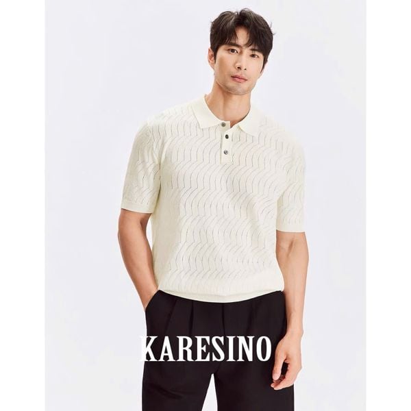  Polo Len QC 3334 Vân Chéo 