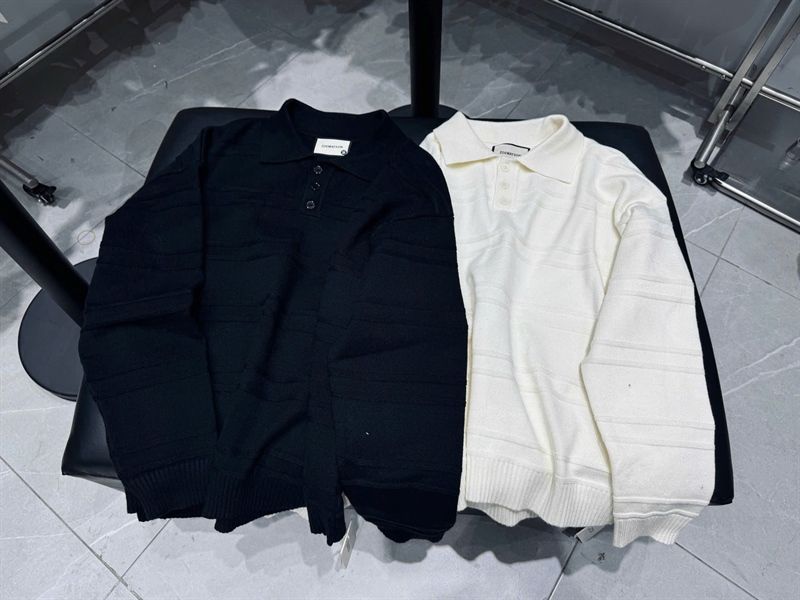  Polo Len DT QC Z5505 Kẻ Vân Ngang 