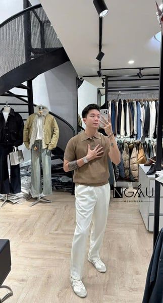  Polo Len QC XT M9185 Trơn 