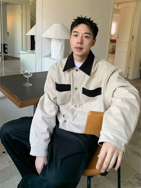  AK Nỉ QC 001 Túi Ngực 