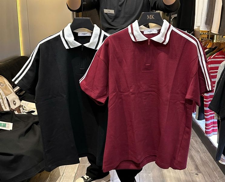  Polo QC 3569 Phối Sọc Vai 