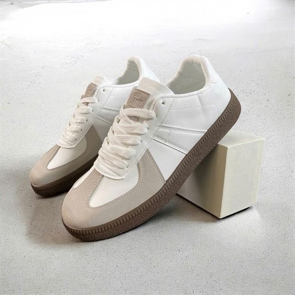  [ẢNH THẬT] Giày Da Nam Cao Cấp Phối Da Lộn Đế Nâu 