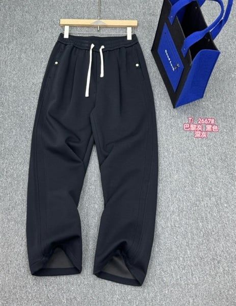  Quần Nỉ Suông QC 2667 Trơn 