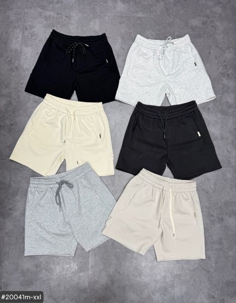  Short Nỉ QC D041 Trơn 