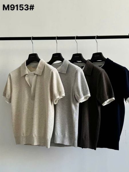  Polo Len QC XT M9153 Phối Thun 