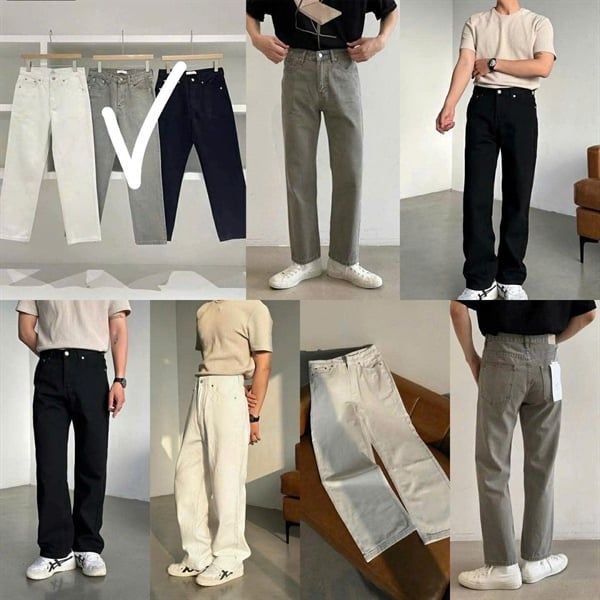  Jean Suông QC XT N2009 Trơn 