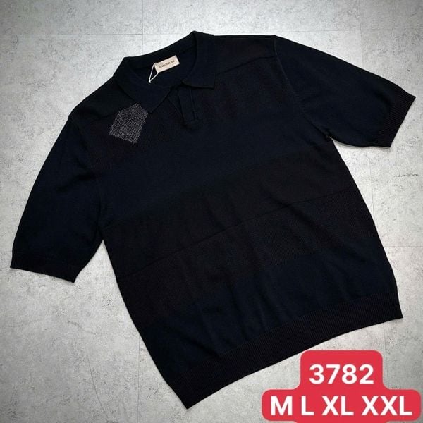  Polo Len QC 3780 Phối Lưới 