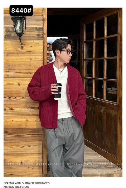  AK Cardigan QC 8440 Trơn 