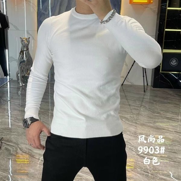  MK Áo Len Cổ Tròn QC 9903 Trơn 