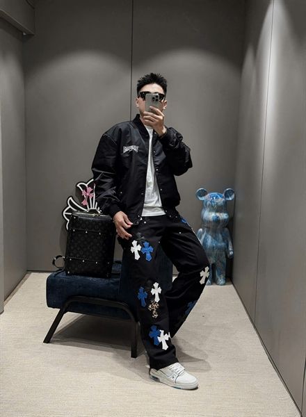  AK Bomber Gió SC Balen Chữ Ngực 