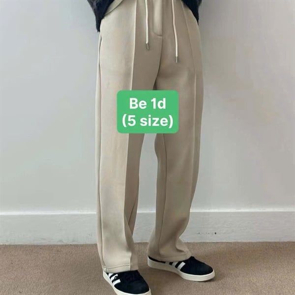  HĐ Quần Nỉ Suông QC 5330 Trơn 