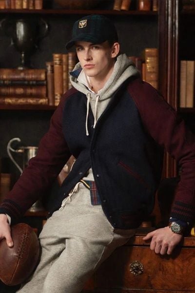  HĐ AK Bomber Dạ KAF Phối Tay 