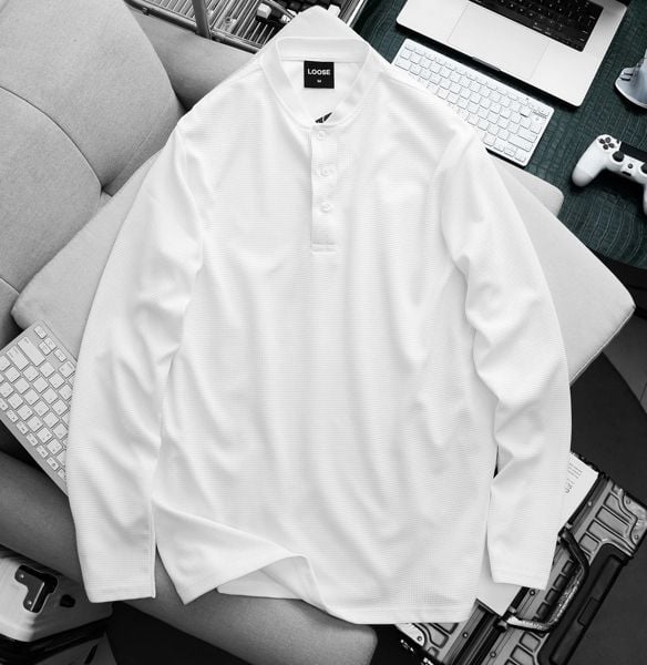  ADT Loose Cổ Henley 26 