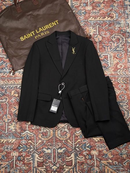  Bộ Vest SC YSL Logo Chữ 