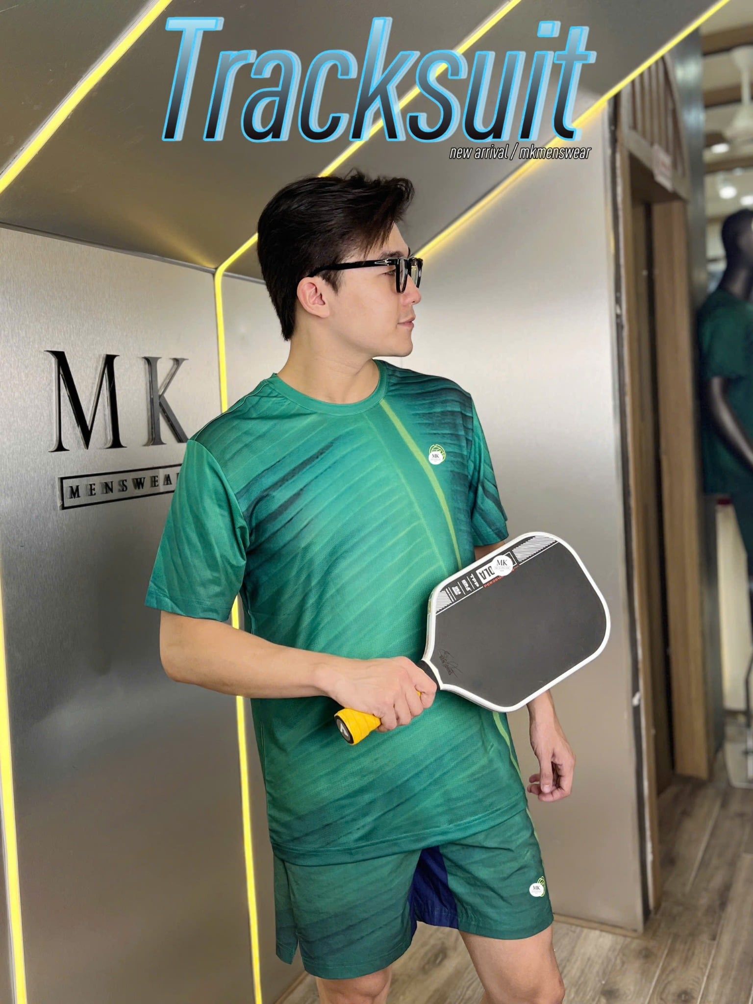  [ẢNH THẬT] Bộ Ngắn Tay Thể Thao Nam Cao Cấp Logo Ngực Phối Màu Loang 25 