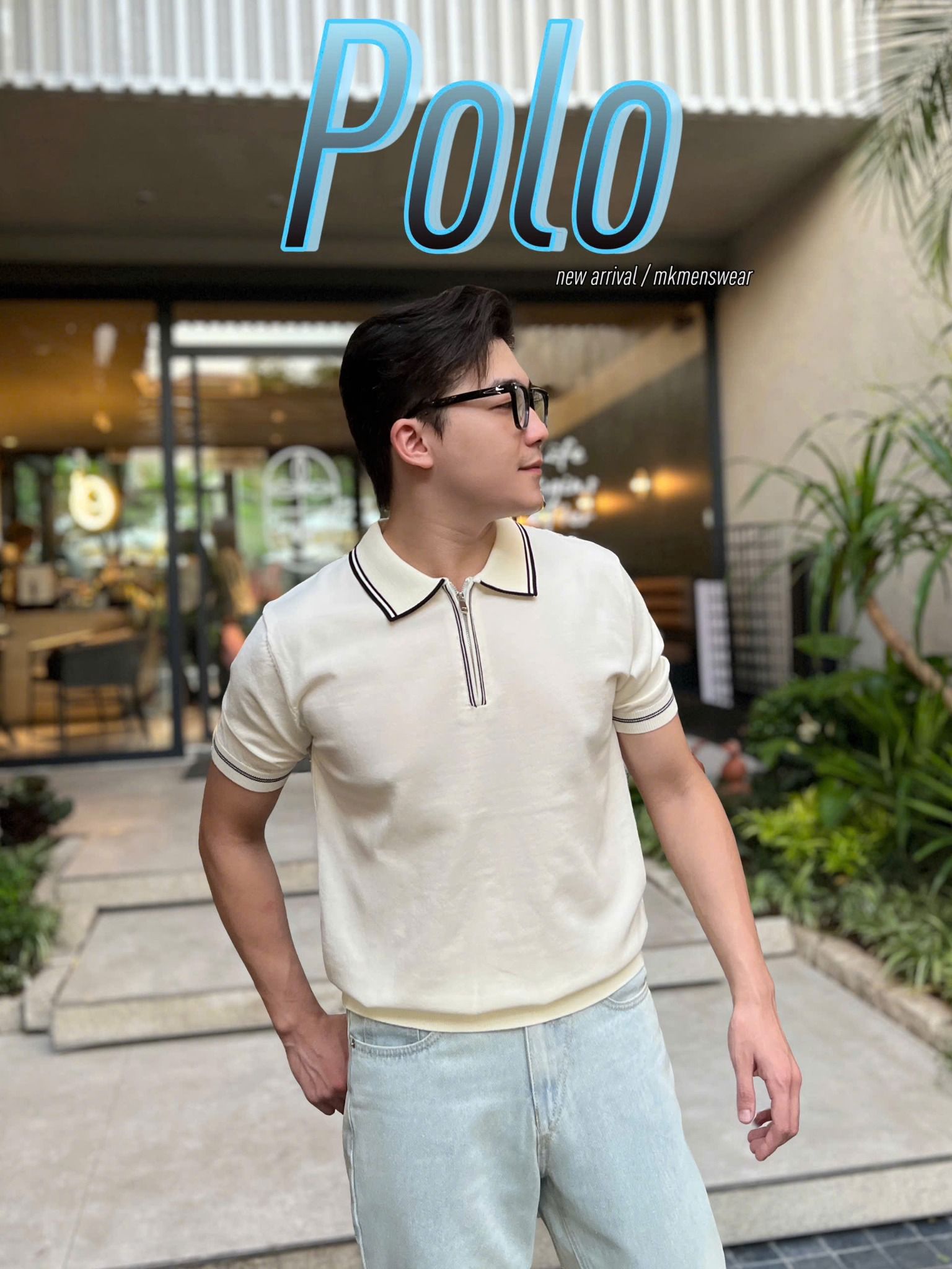  [ẢNH THẬT] Áo Polo Len Nam Ngắn Tay Cao Cấp Cải Cổ Phối Khoá 25 