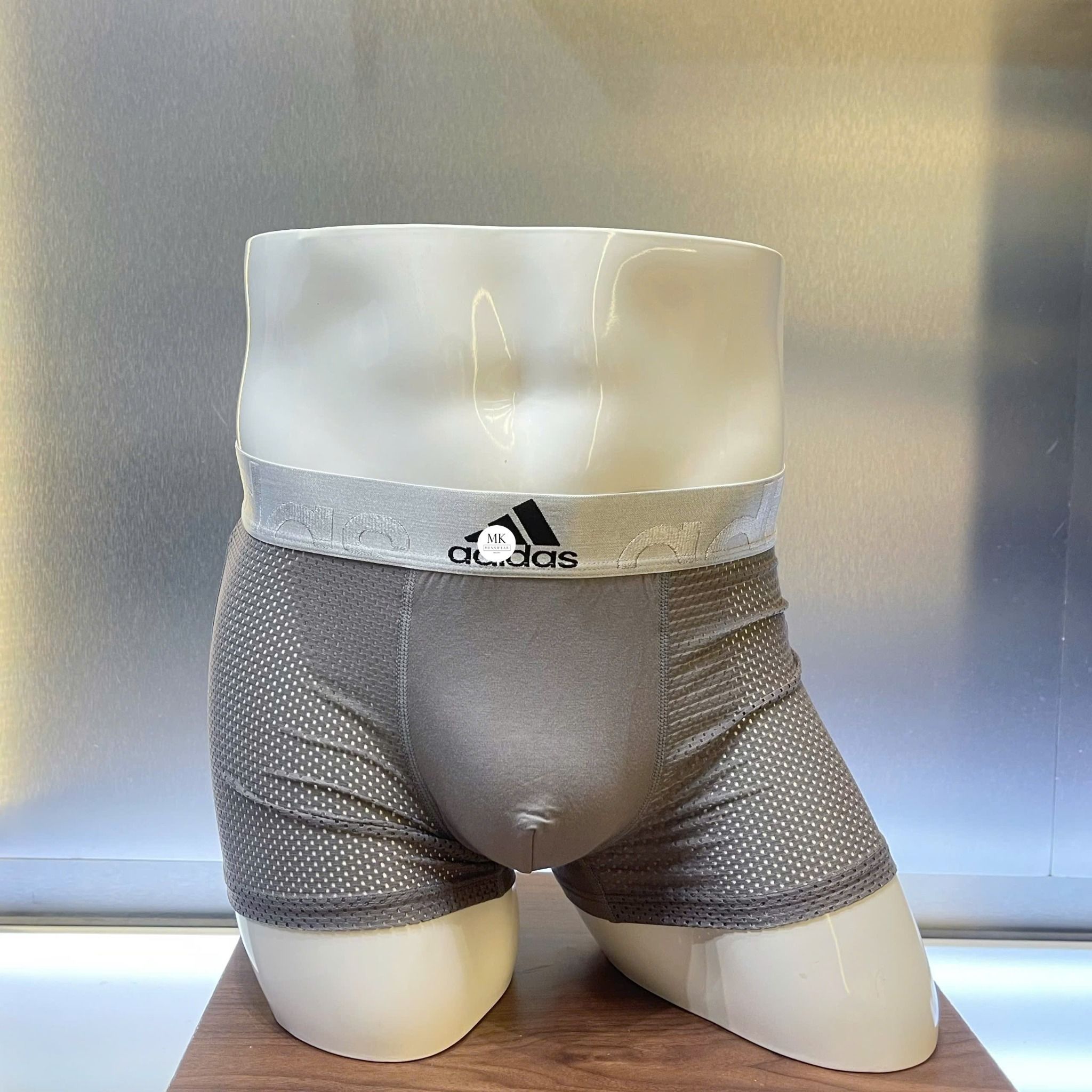  [ẢNH THẬT] Hộp Boxer Nam Cao Cấp Phối Lưới Đen - Ghi - X.Than 25 