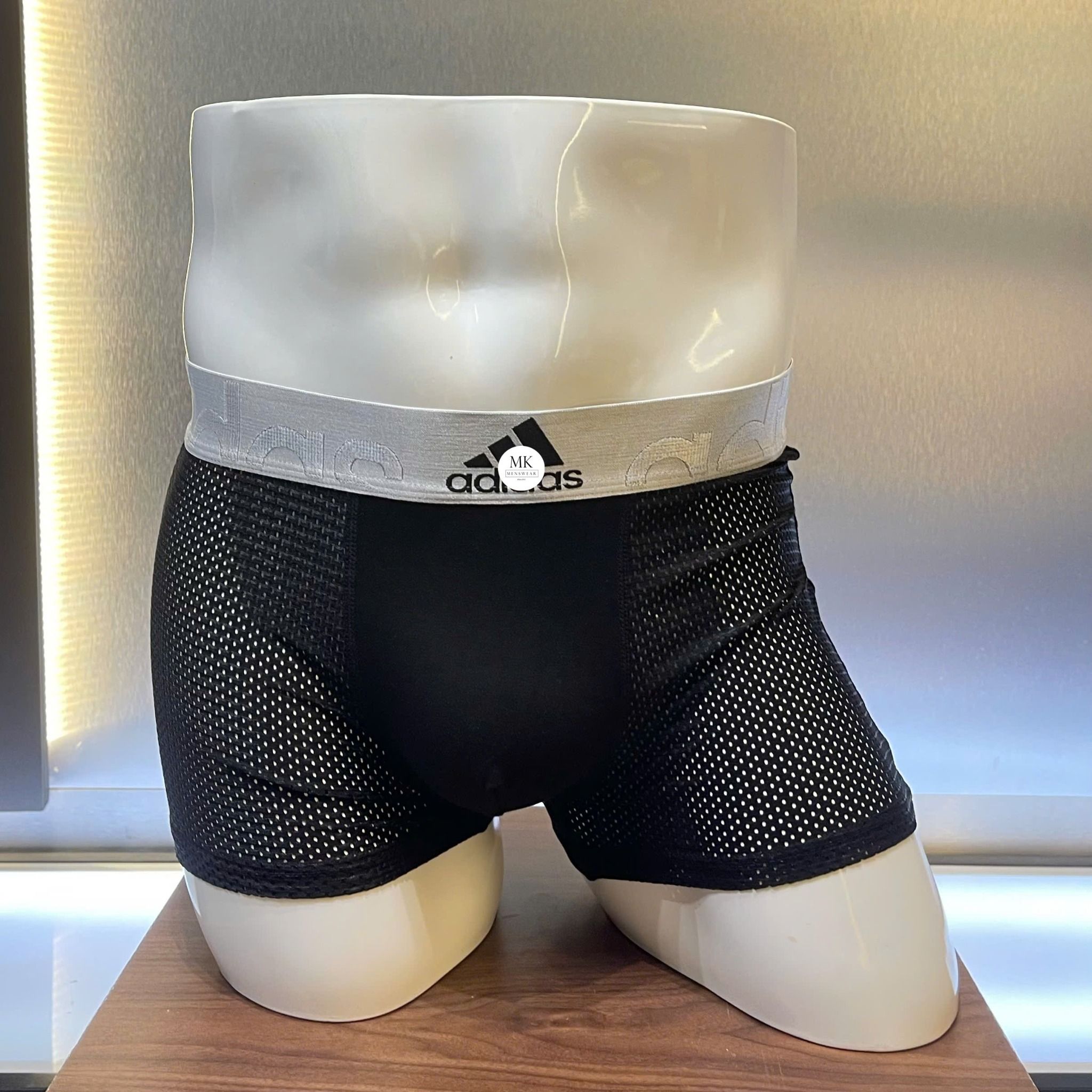  [ẢNH THẬT] Hộp Boxer Nam Cao Cấp Phối Lưới Đen - Ghi - X.Than 25 