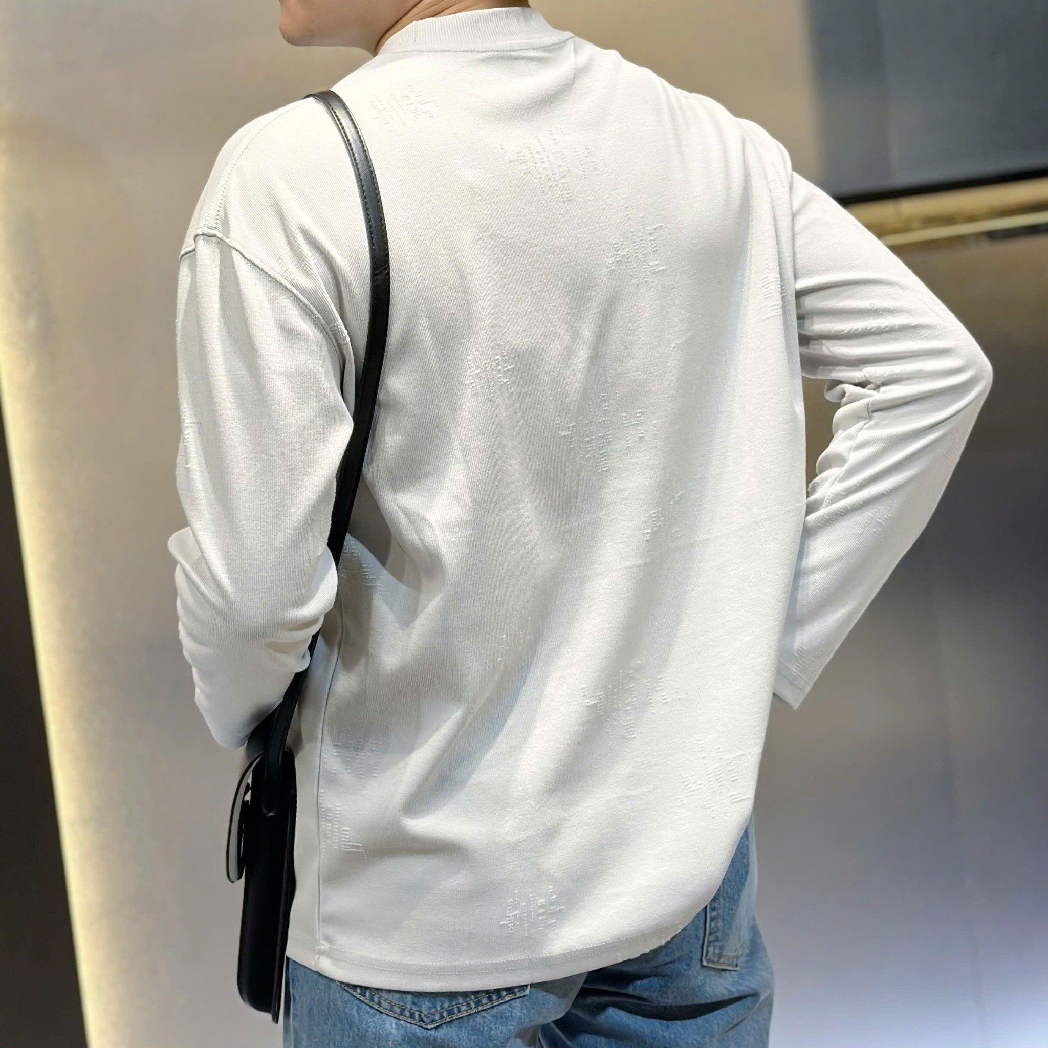  [ẢNH THẬT] Áo Nỉ SWeat Nam Thêu Chữ Ngực 25 