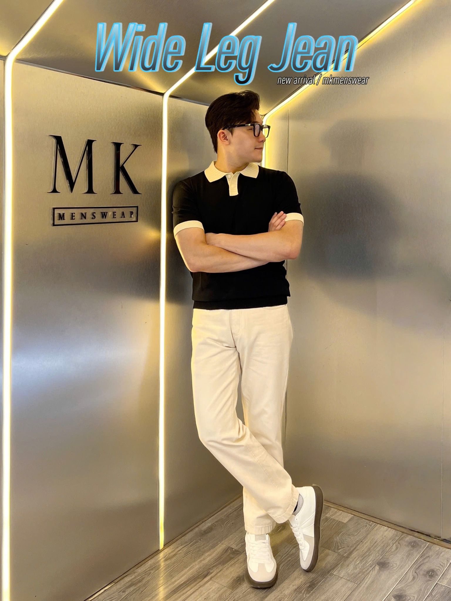  [ẢNH THẬT] Quần Jean Nam Ống Đứng Trơn 8057 