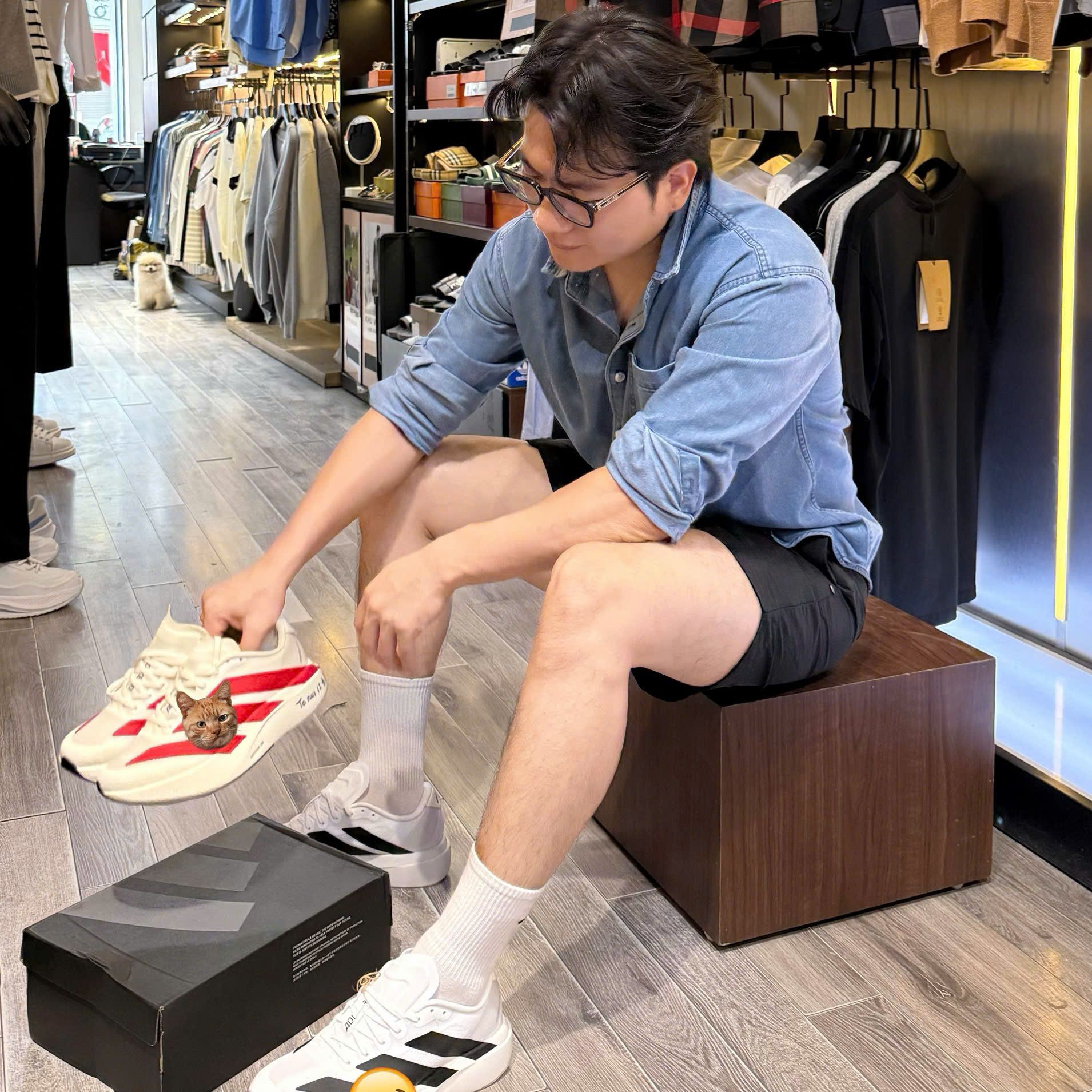  [ẢNH THẬT] Sơ Mi Nam Dài Tay Denim Logo Lạc Đà 8887 