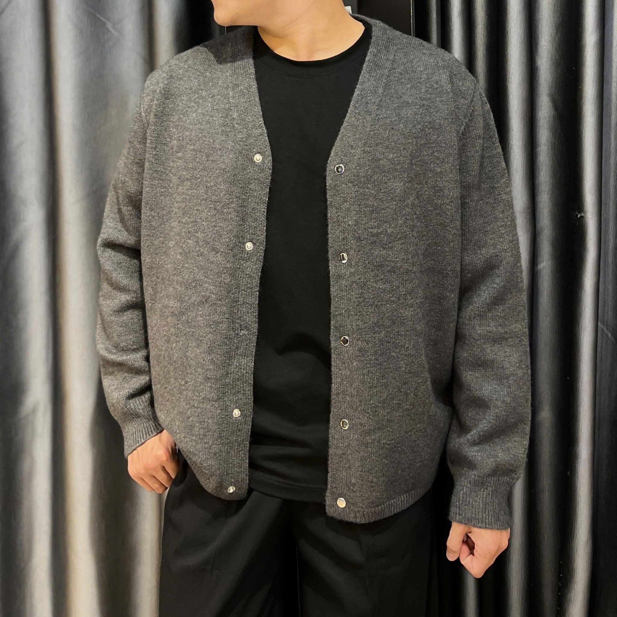  AK Cardigan QC XT M8161 Cúc Bấm 