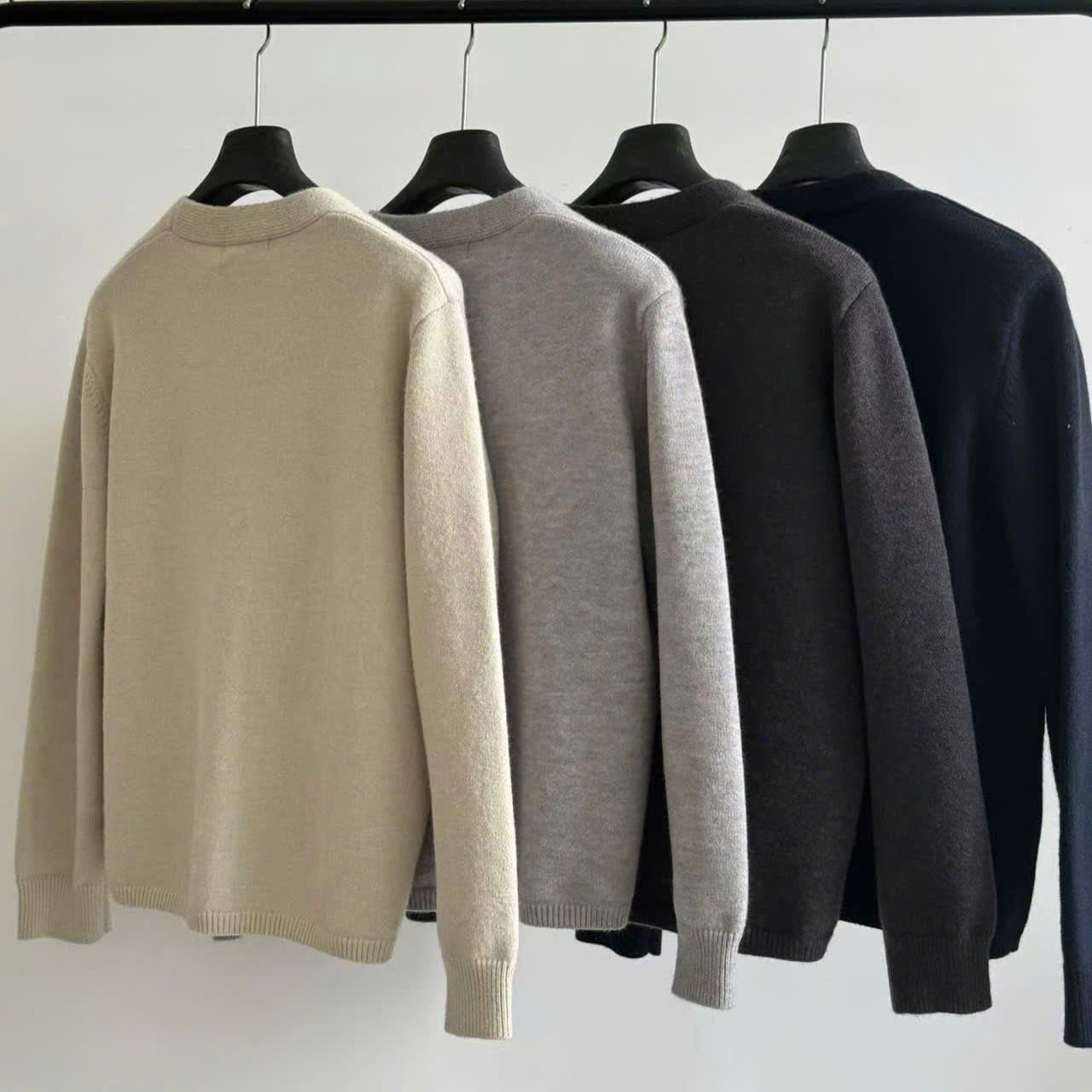  AK Cardigan QC XT M8161 Cúc Bấm 