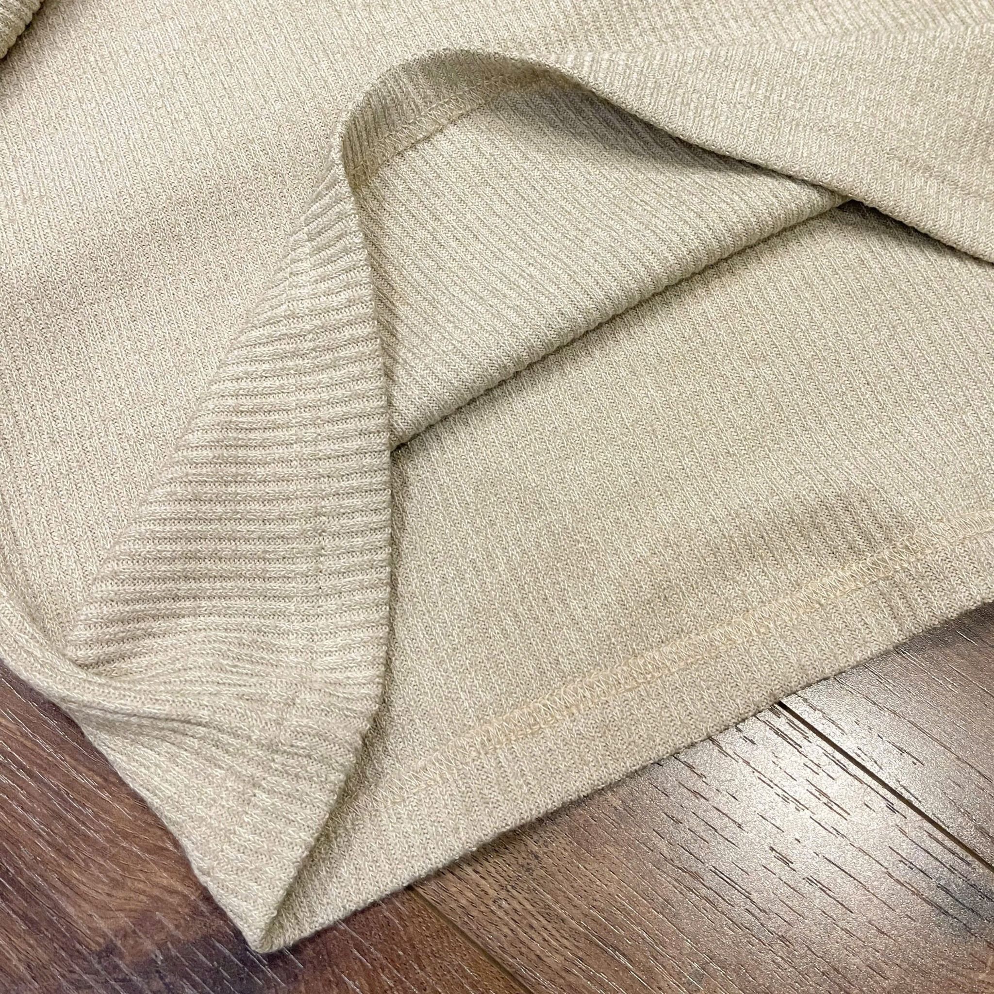  [ẢNH THẬT] Áo Len Dài Tay Nam Henley Trơn 8038 