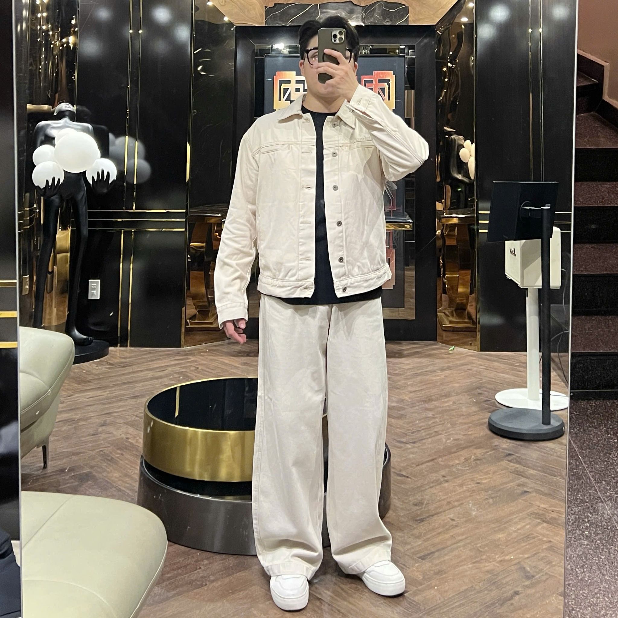  [ẢNH THẬT] Áo Khoác Denim Trơn Dáng Hàn N5603 