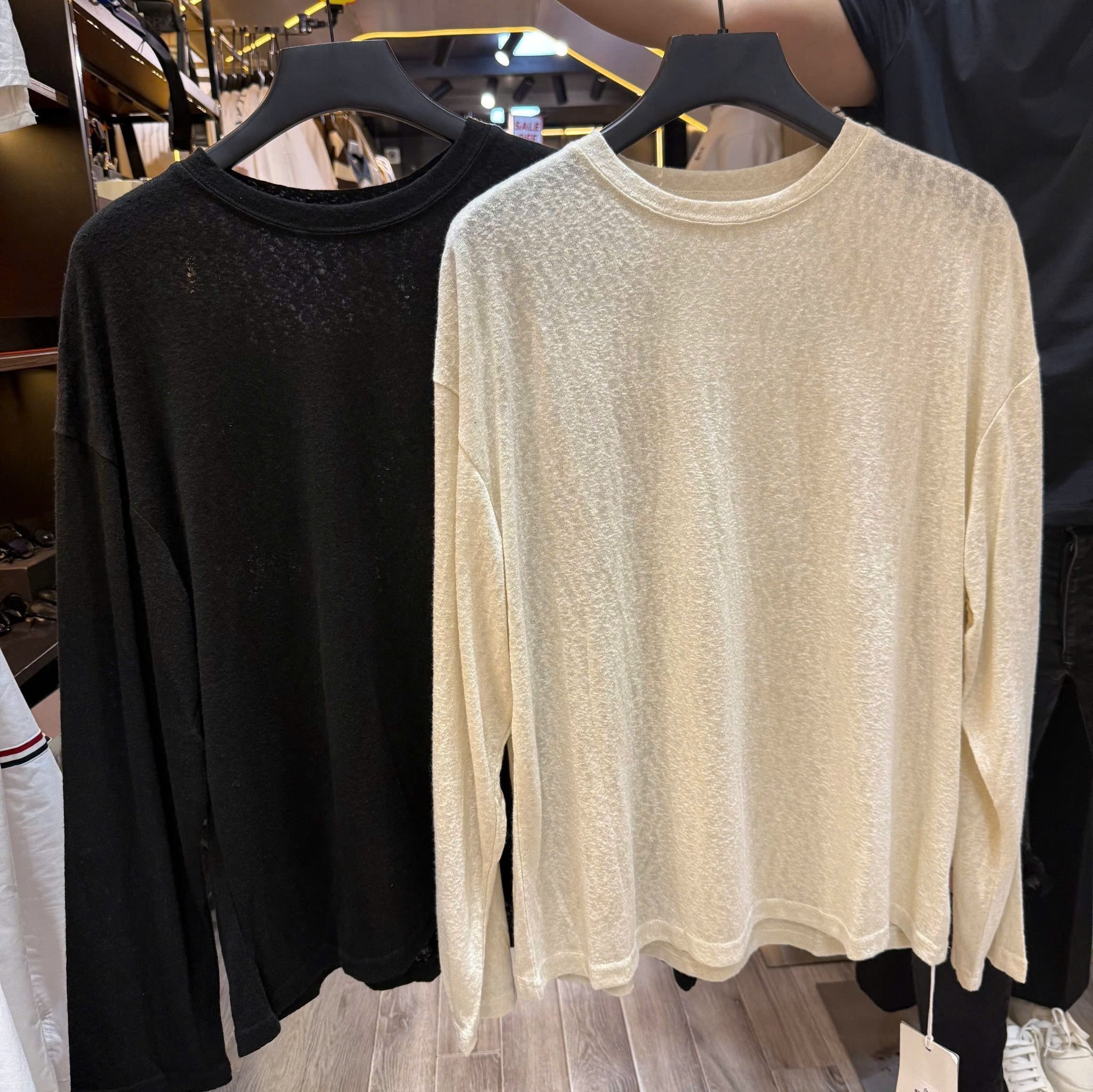  [ẢNH THẬT] Áo Dài Tay Len Trơn Nam 261 