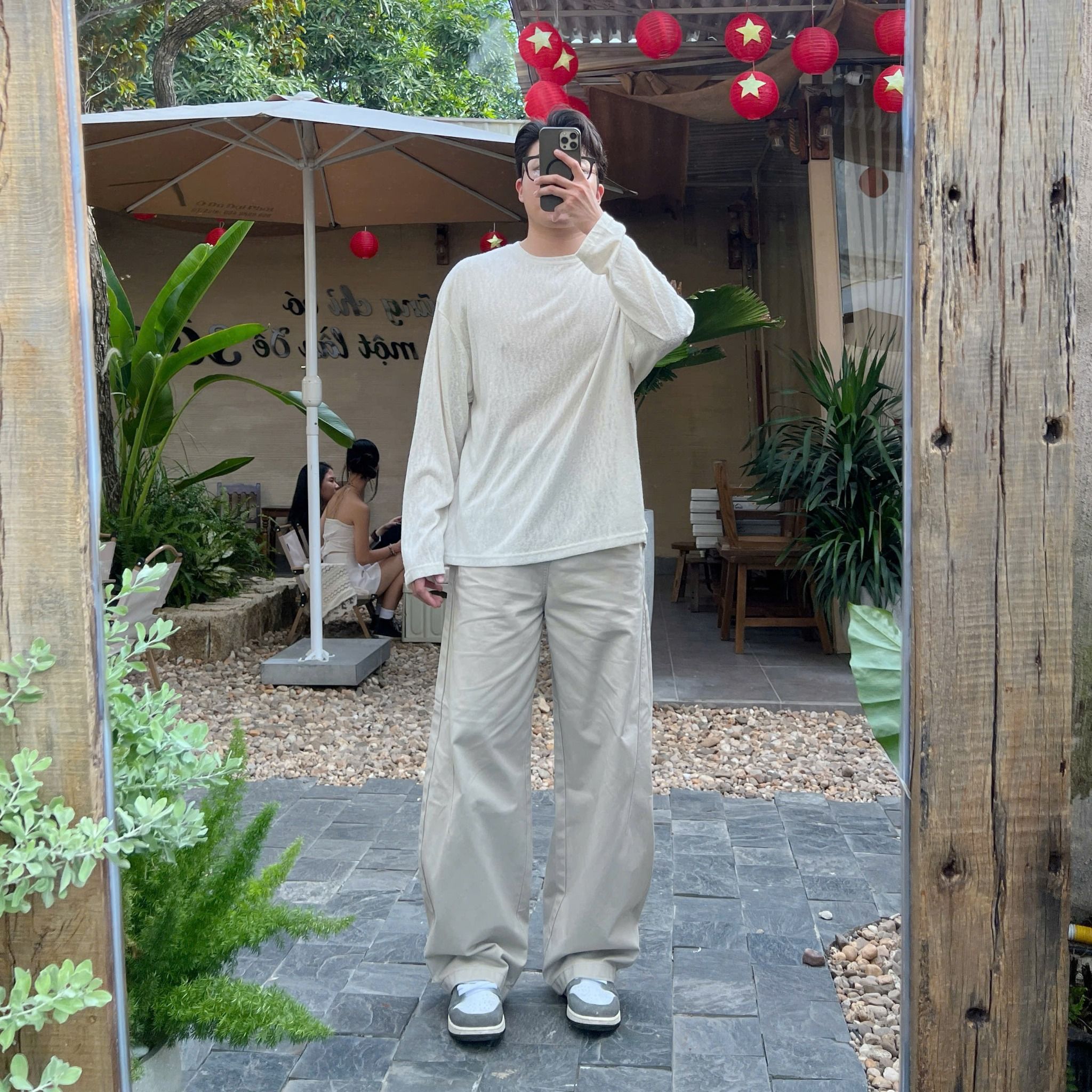  [ẢNH THẬT] Áo Dài Tay Len Trơn Nam 261 