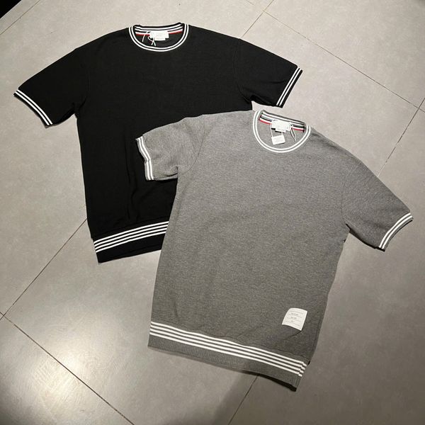  [ẢNH THẬT] Áo Len Ngắn Tay Nam Cải Cổ Và Tay 