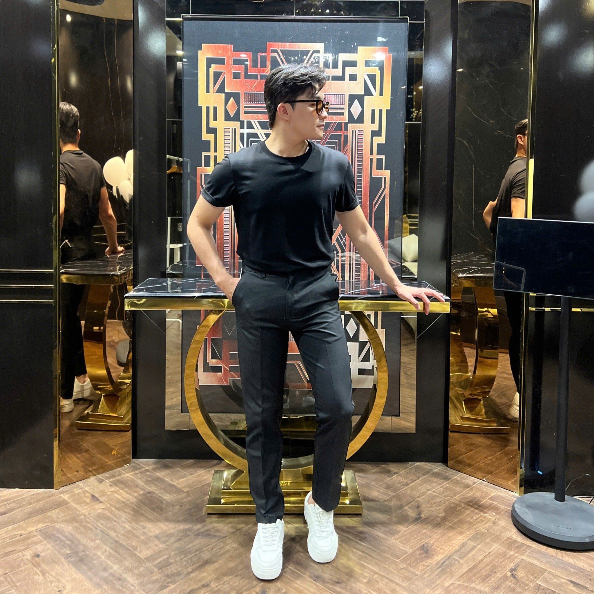  [ẢNH THẬT] Quần Âu Cộc Nam Dáng Hàn Trơn AKUBA 25 