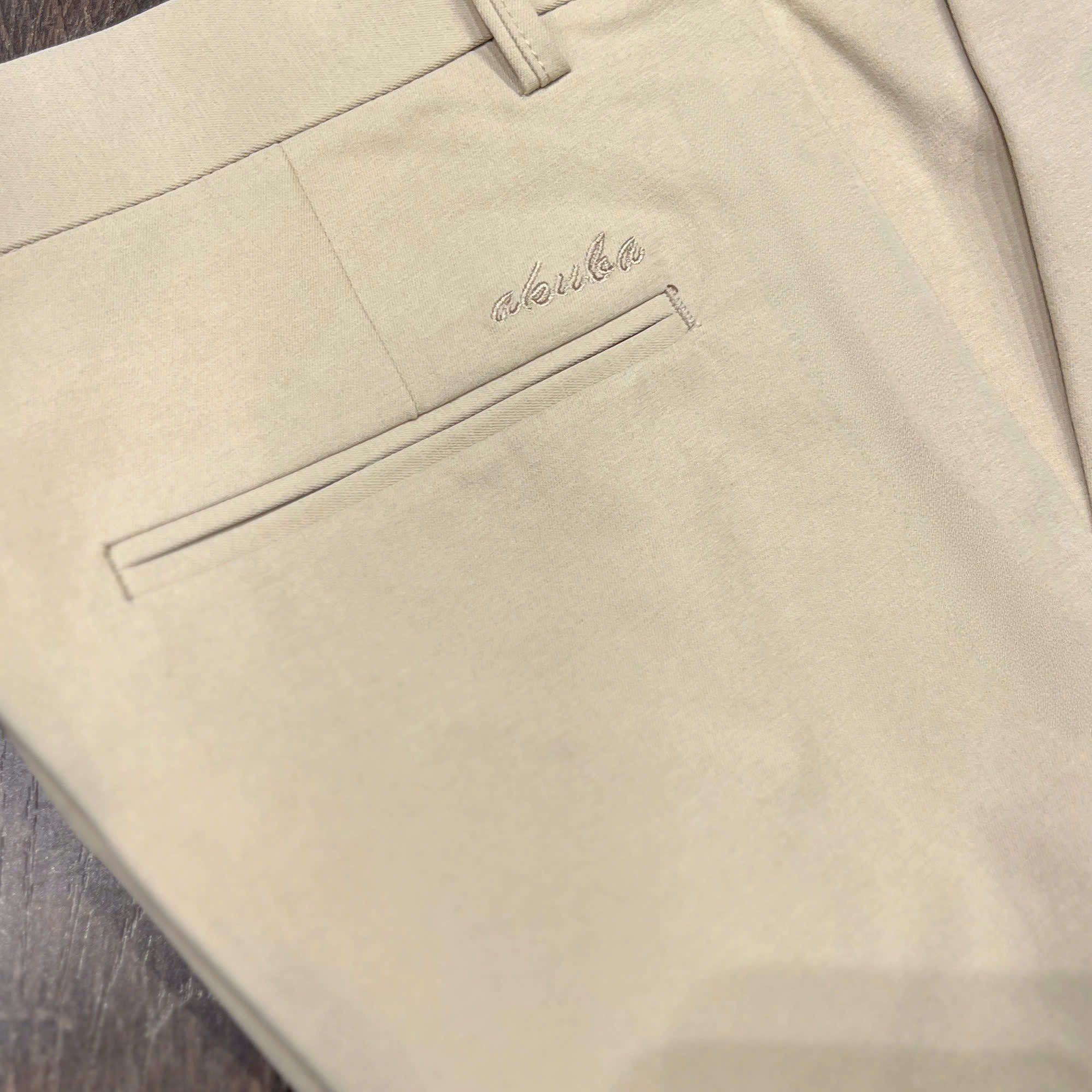  [ẢNH THẬT] Quần Âu Cộc Nam Dáng Hàn Trơn AKUBA 25 