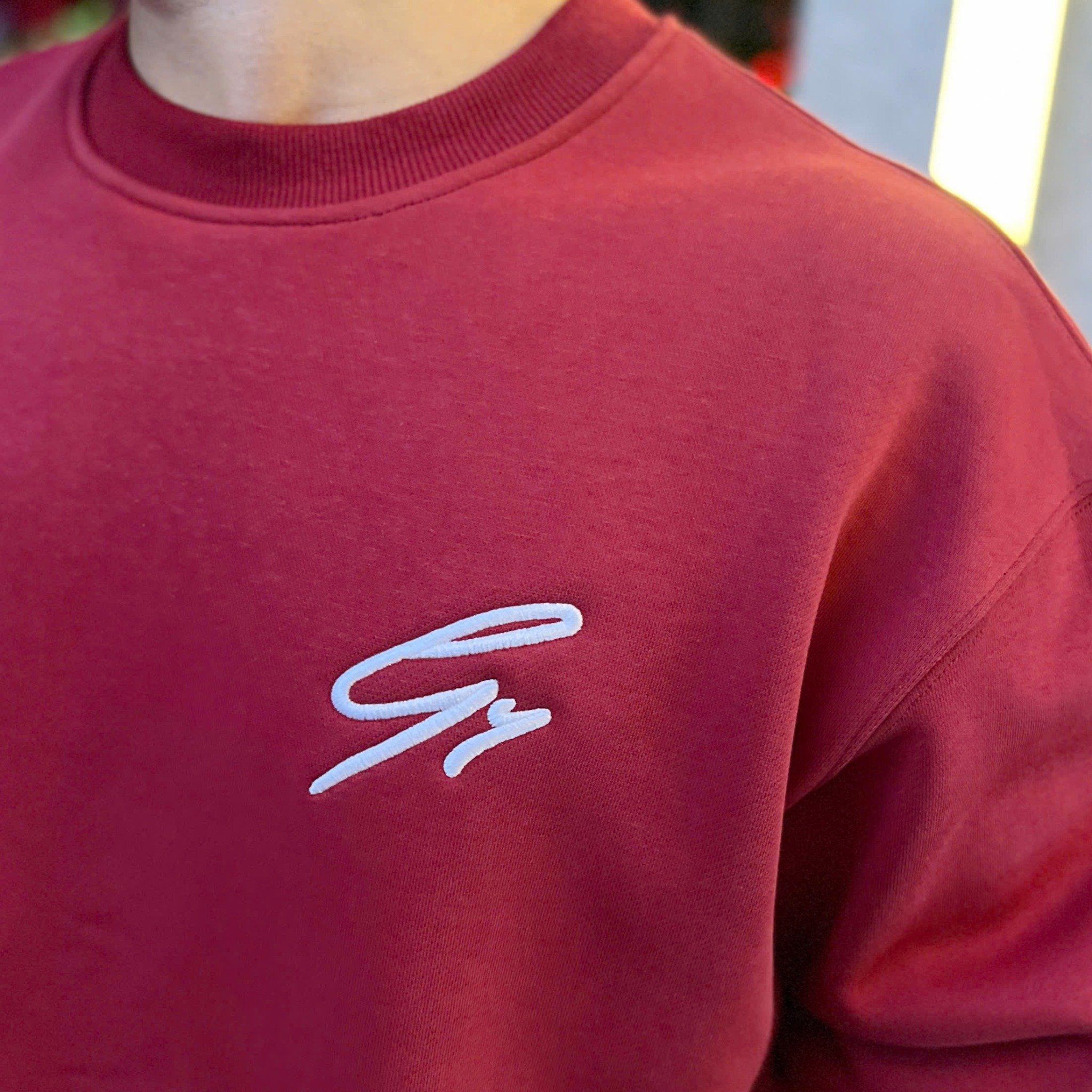  [ẢNH THẬT] Áo DàI Tay Nỉ Nam Chữ Ngực Thêu 3260 