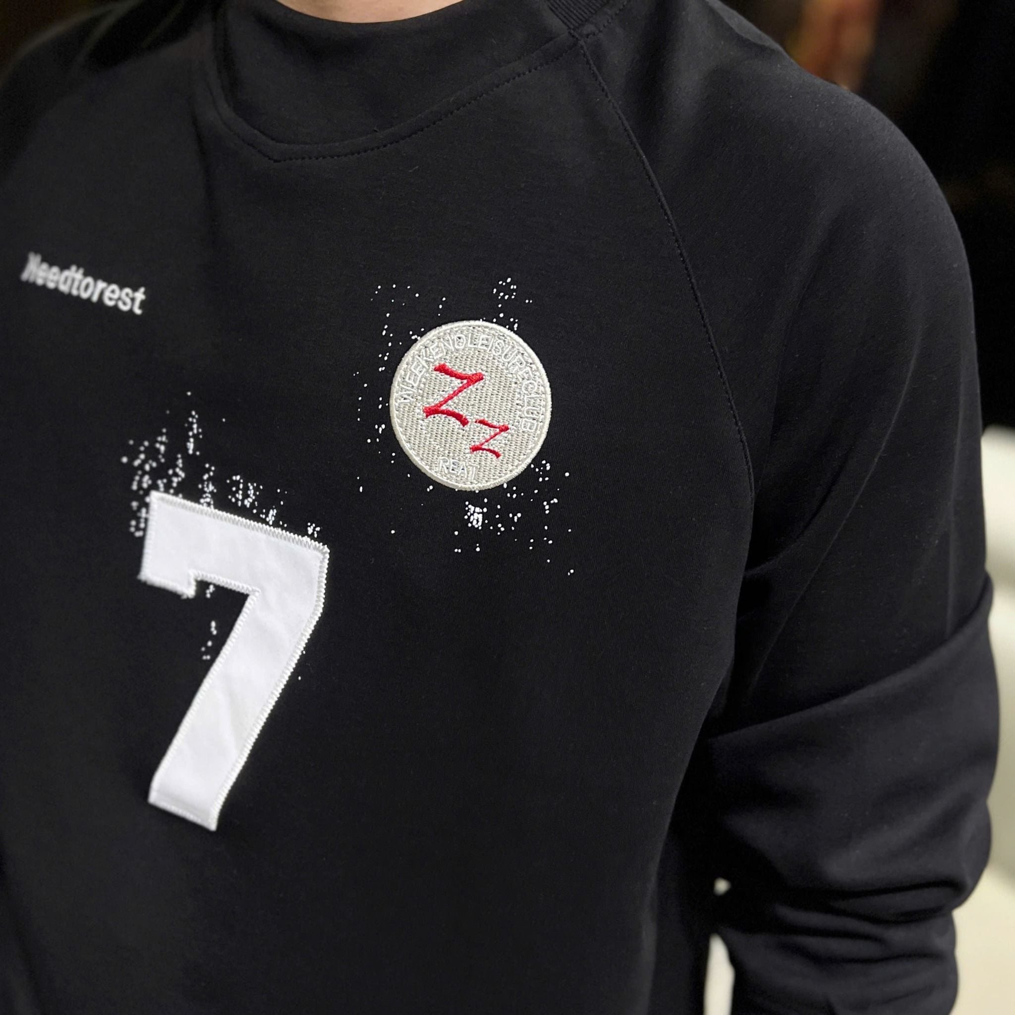  [ẢNH THẬT] Áo Dài Tay Nam Nữ Thêu Số 3360 