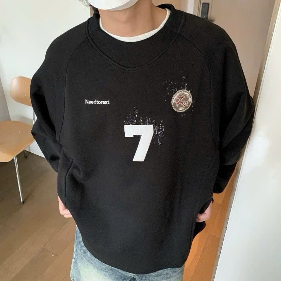  [ẢNH THẬT] Áo Dài Tay Nam Nữ Thêu Số 3360 