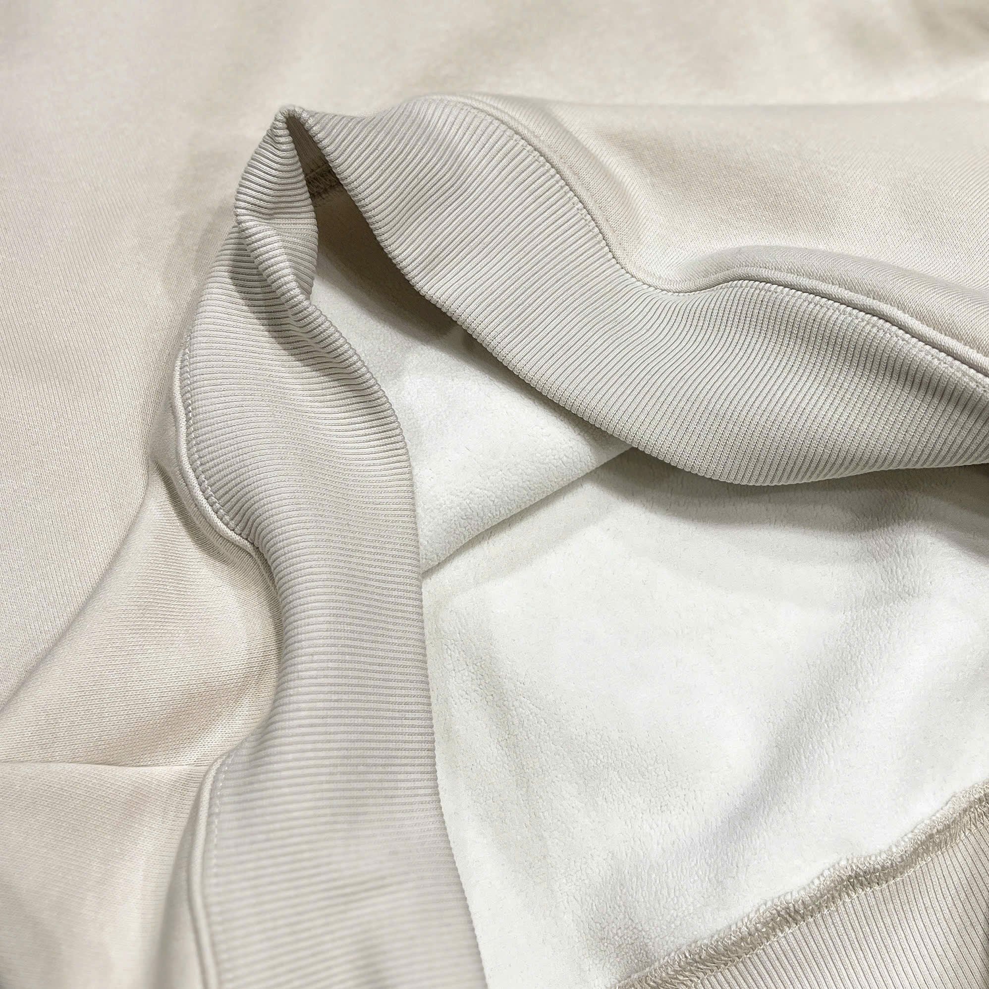  [ẢNH THẬT] Hoodie Nam Nữ Lót Lông Chữ Ngực 86104 