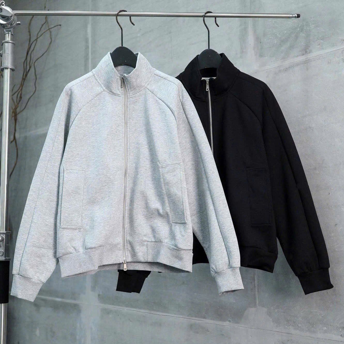  [ẢNH THẬT] Áo Khoác Nỉ Nam Trơn Dài Tay Z5151 