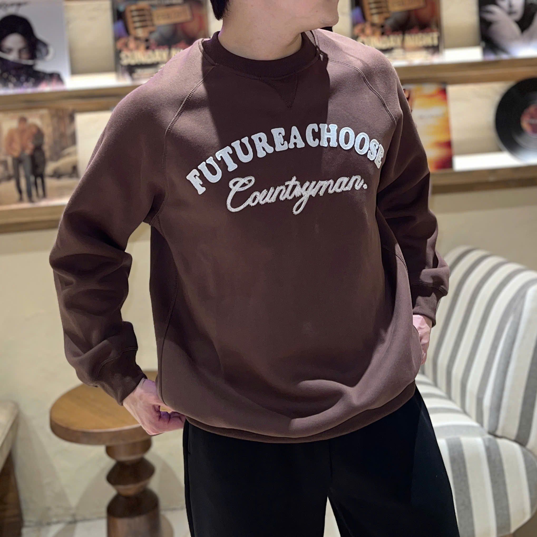  [ẢNH THẬT] Áo Nỉ Dài Tay Nam Nữ Thêu Chữ 3350 