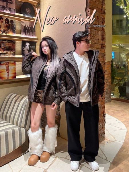  [ẢNH THẬT] Áo Khoác Phao Nam Túi Khoá 259916 