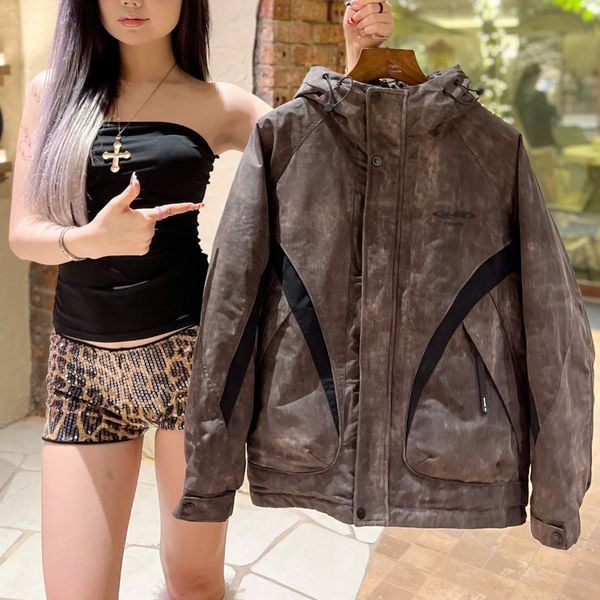  [ẢNH THẬT] Áo Khoác Phao Nam Túi Khoá 259916 