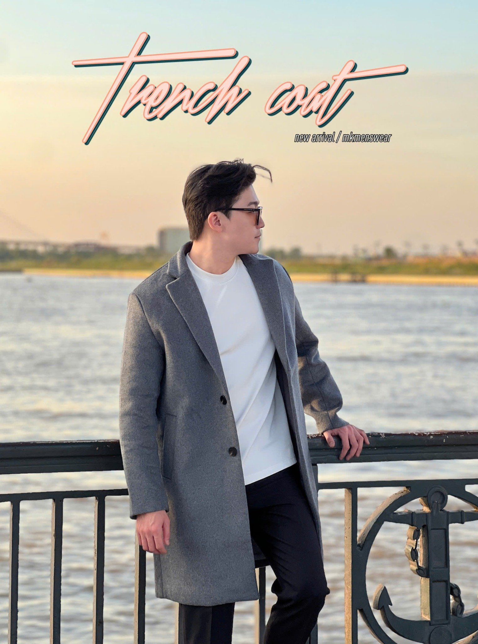  [ẢNH THẬT] Mangto Dạ Nam Dáng Dài Trơn 753 