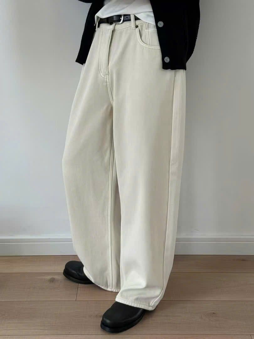  [ẢNH THẬT] Jean Suông Nam Dáng Hàn Trơn N5785 