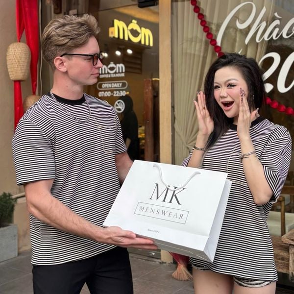  [ẢNH THẬT] Áo Phông Ngắn Tay Nam Nữ Kẻ Ngang T9119 